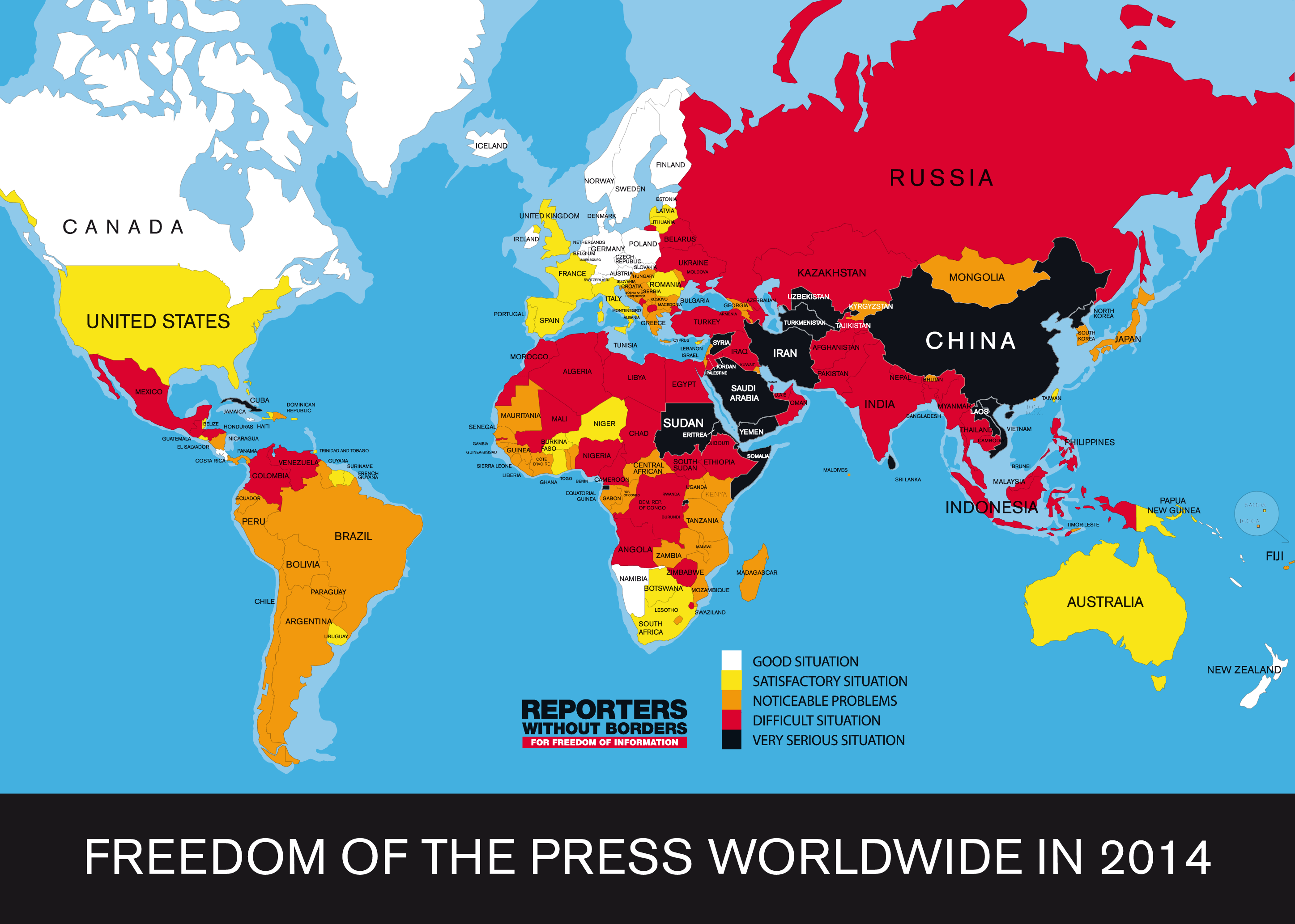 Uruguay avanza en ranking mundial de Libertad de Prensa de Reporteros sin Fronteras
