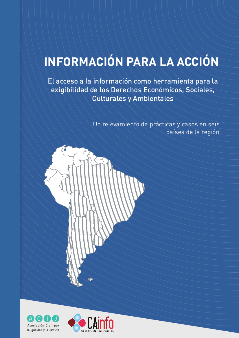 Edición 2015 del trabajo «Información para la Acción»